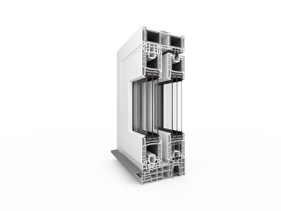 HST Gealan S9000NL Hef-schuifdeur Profiel